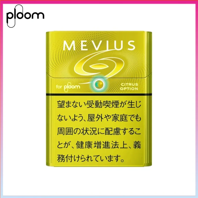 Ploom x AURA MEVIUS Citrus Option檸檬爆珠煙彈