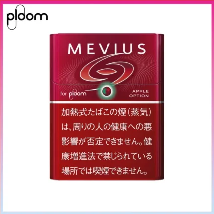 Ploom x AURA MEVIUS APPLE OPTION蘋果爆珠煙彈