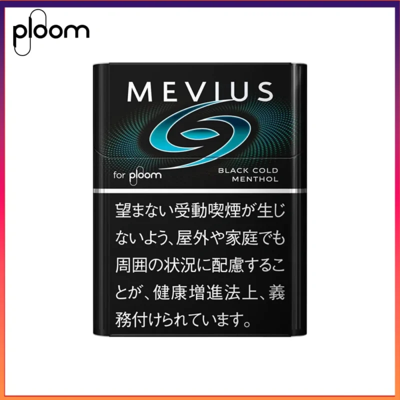 Ploom x AURA MEVIUS BLACK COLD黑冰薄荷煙彈