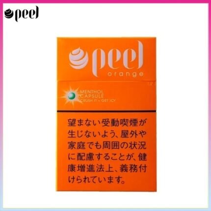 Peel百樂橙子味爆珠香煙9mg