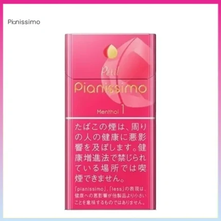 Pianissimo碧絲夢水蜜桃薄荷香煙1mg